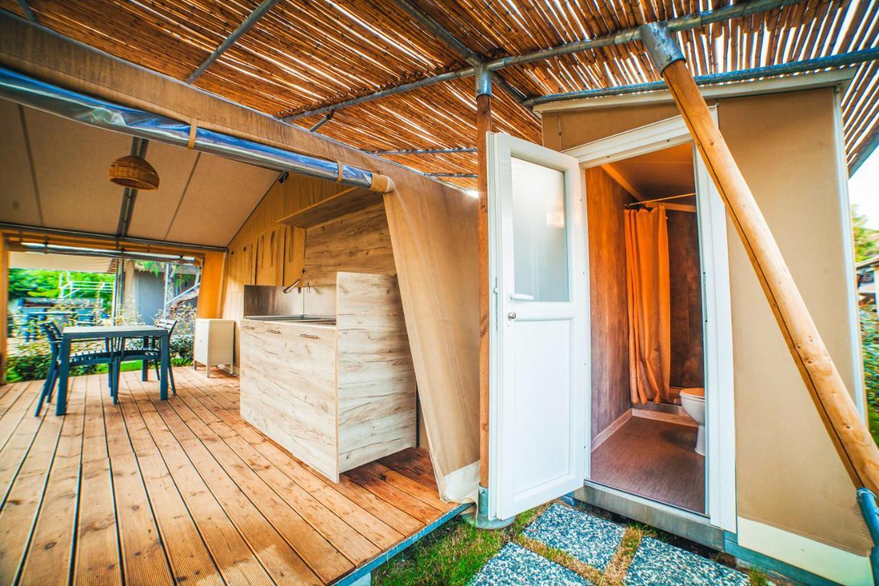 Armenistis Camping & Bungalows Sárti Exterior foto